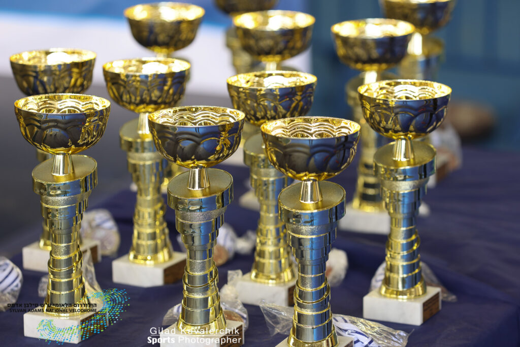 הגביעים לזוכים בתחרות